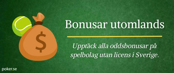 Bonusar på spelbolag utan licens