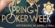 Tre spelare kvar i Spring Poker Weeks main event