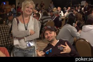 Daniel Negreanu och Lina Olofsson