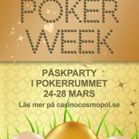 Schemat för Easter Poker Week släppt