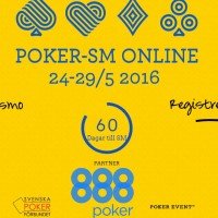 Pokerförbundet laddar för online-SM på 888 Poker i slutet av maj