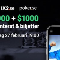 Massiv medlemsturnering hos 888 - $1000 + $1000 i potten!