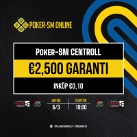 Dag 1 avklarad för Poker-SM Online 2025 - Resultat & vinnare