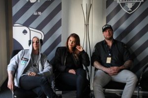 Dregen, Sara Chafak och Robert Helenius