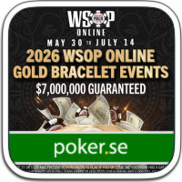 WSOP Online 2026 schema klart - 30 bracelets och $7M garanti