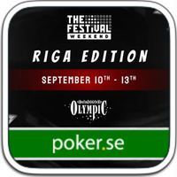 The Festival Weekend avslutar året med pokerfest i Riga